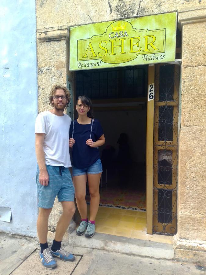 Hostal Casa Asherカンペチェ エクステリア 写真