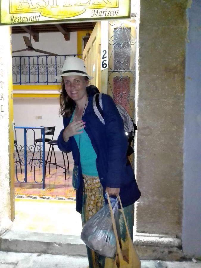Hostal Casa Asherカンペチェ エクステリア 写真