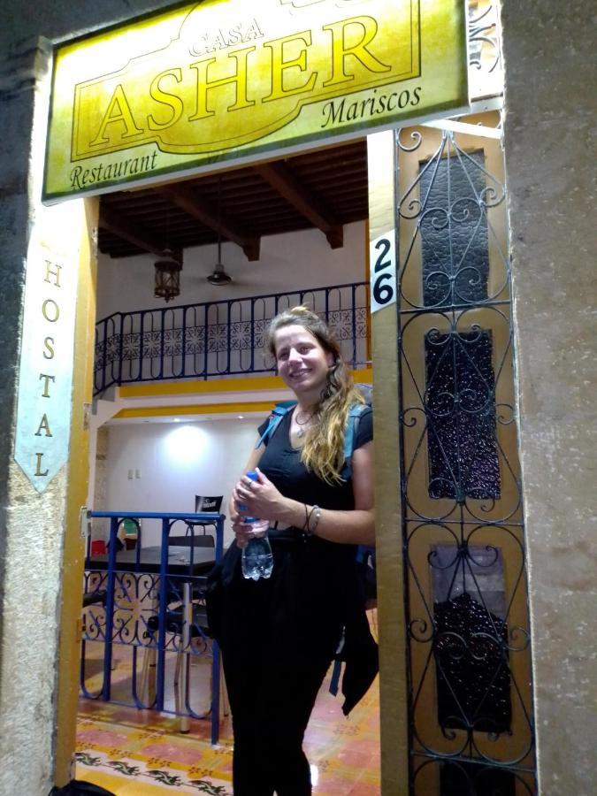 Hostal Casa Asherカンペチェ エクステリア 写真