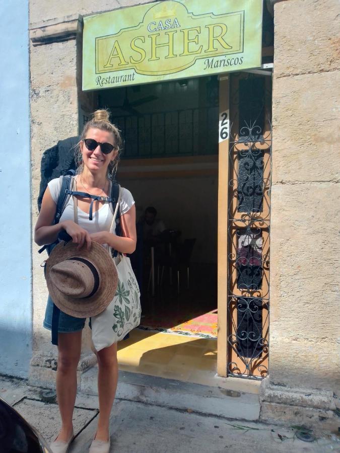 Hostal Casa Asherカンペチェ エクステリア 写真